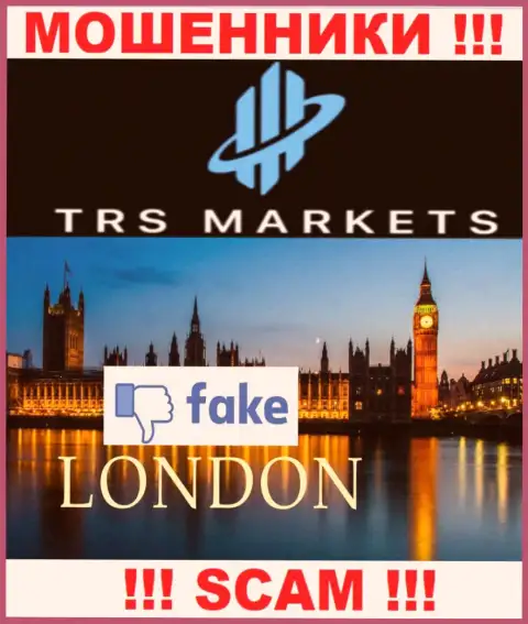 Не верьте internet-обманщикам из компании TRSMarkets Com - они показывают ложную информацию об юрисдикции