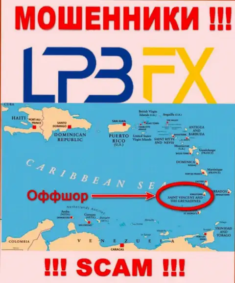 LPBFX беспрепятственно надувают, так как обосновались на территории - Saint Vincent and the Grenadines