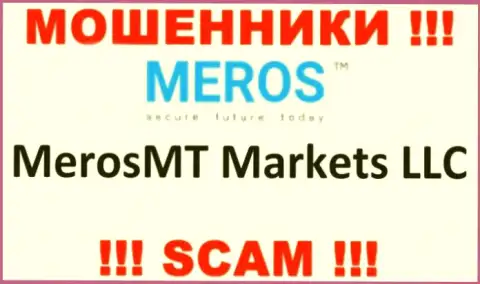 Контора, владеющая мошенниками MerosMT Markets LLC - MerosMT Markets LLC