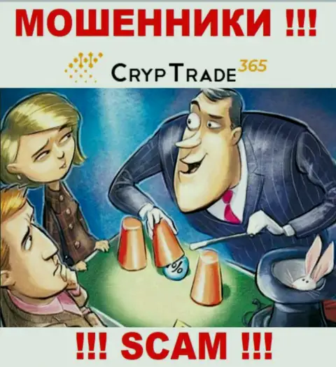 Cryp Trade 365 - это ЛОХОТРОН ! Затягивают клиентов, а после чего отжимают их депозиты