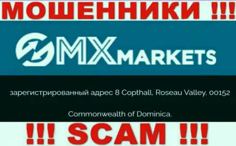 ГМИксМаркетс - это МОШЕННИКИ ! Скрываются в офшоре по адресу: 8 Copthall, Roseau Valley, 00152 Commonwealth of Dominica